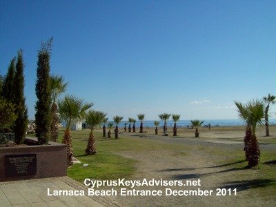 Larnaca beach