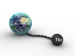 World Tax Symbol